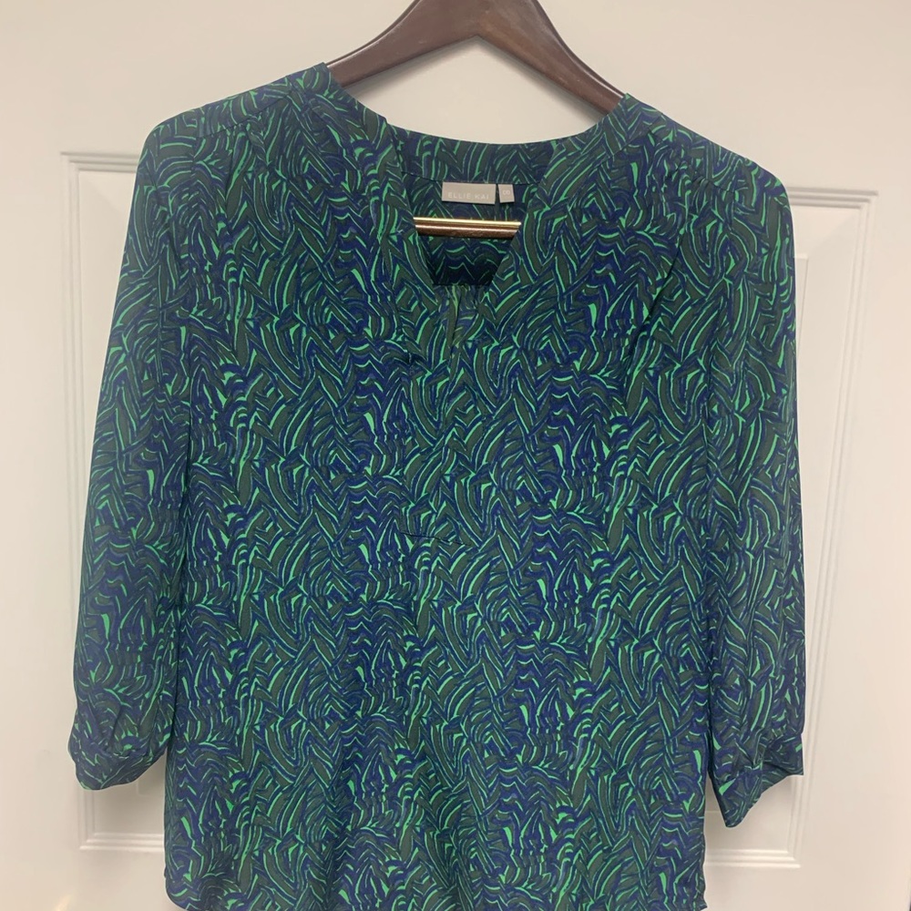 Ellie Kai Women’s Pure Silk Tunic Top